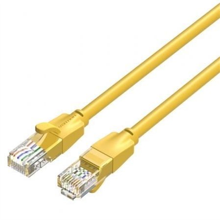 Cabo de Rede RJ45 UTP Vention IBEYH Cat.6, 2m, Amarillo