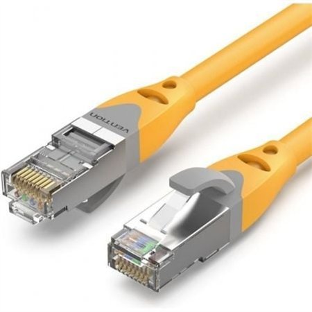 Cabo de Rede RJ45 SFTP Vention IBHYI Cat.6A, 3m, Amarillo