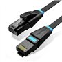 Cabo de Rede RJ45 UTP Vention IBJBF Cat.6A, 1m, Preto