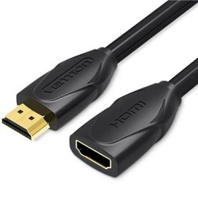 Extensão HDMI Vention VAA-B06-B300, HDMI Macho - HDMI Fêmea, 3m, Preto