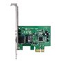 Placa de rede Ethernet pci - express 10 - 100 - 1000 rj 45 tp - link de baixo perfil