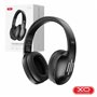 Auscultadores s/ Fios Stereo AUX FM Bluetooth 5.0 Preto XO
