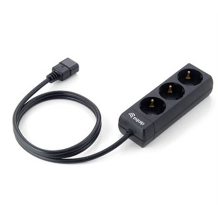 Power strip equipar 3 saídas especiais sais conector iec macho 1,1m