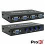 Distribuidor Comutador VGA 4 Entradas 1 Saída Prok