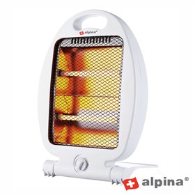 Aquecedor de Halogéneo Portátil 800W Alpina