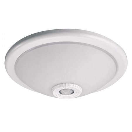 Aplique LED Redondo 2X40W 300Mm c/ Sensor Movimentos Pir