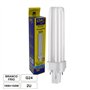 Lâmpada G24 18W100W 230V Eco 1200Lm 6400K