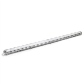Armadura T8 c/ Lâmpada LED Tubular 18W 120cm 4000K IP65