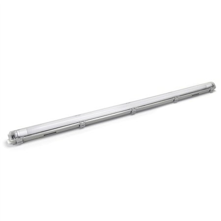 Armadura T8 c/ Lâmpada LED Tubular 18W 120cm 4000K IP65