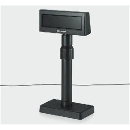 Visor bixolon bcd - 2000dg black series + fonte de alimentação