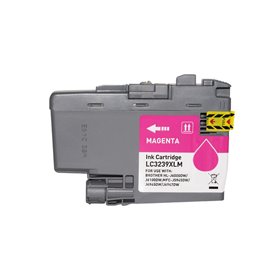 Brother LC3239XL Tinteiro Magenta Pigmentado - Compatível