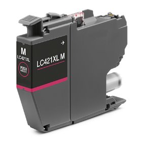 Brother LC421XL Tinteiro Magenta - Compatível