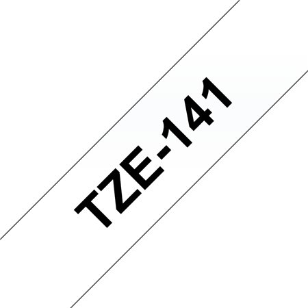 Brother TZe141 Cinta Laminada de Etiquetas - Compatível