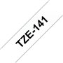 Brother TZe141 Cinta Laminada de Etiquetas - Compatível