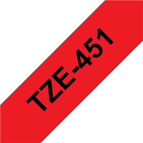 Brother TZe451 Cinta Laminada de Etiquetas - Compatível
