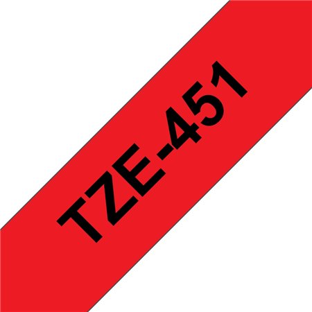 Brother TZe451 Cinta Laminada de Etiquetas - Compatível