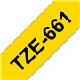 Brother TZe661 Cinta Laminada de Etiquetas - Compatível