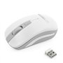 Rato Óptico 800/1200/1600 DPI s/ Fios 2.4GHz Branco/Cinzento
