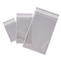 Sacos Transparentes de Polipropileno Apli 250x330mm com Fecho Adesivo - Calibre 120 - Alta Resistência e Flexibilidade - Uso Ali
