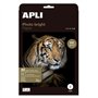 Papel fotográfico Apli Photobright A4 240g, 20 folhas