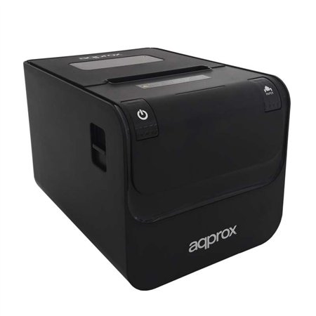 Impressora de recibos térmica aproximada - Resolução 203 dpi - Velocidade 250 mm/s - USB, LAN, RS232 e RJ11 - Corte automático e