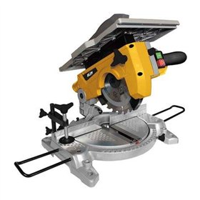Serra de esquadria de corte duplo Blim 1200W 210mm - Velocidade +/- 4500rpm - Lâmina de 24 dentes - Acessórios diversos