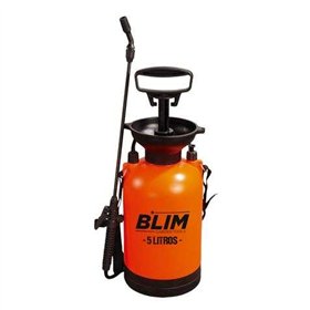 Pulverizador/sulfurizador manual Blim 5L - Bomba com pressão de até 3 bar - Bico ajustável - Alça de ombro