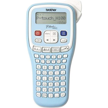 Rotuladora eletrônica portátil Brother - Tela LCD - Velocidade de 20 mm/s - 385 caracteres - 54 teclas - Fitas TZe