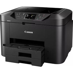 Impressora multifuncional colorida Canon Maxify MB2750 com Wi-Fi e fax duplex de 24 ppm.