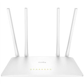 Cudy WR1200 Smart WiFi Router AC1200 Dual Band - 1 porta Wan 100/10 Mbps e 4 portas Lan 100/10 Mbps - 4 antenas externas