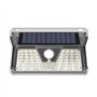 Luminária de parede solar LED Elbat - 260 lúmens - Branco frio 6500K - Sensor de movimento - Bateria de 1200mAh