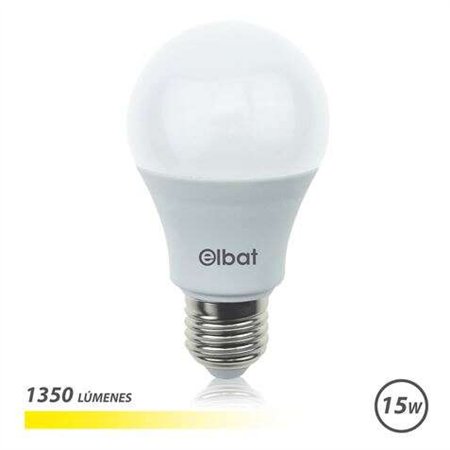Lâmpada LED Elbat A60 15W E27 1350lm - Luz Quente 3000K