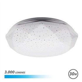 Plafon LED Série Elbat Neptuno 30W 3000lm - Luz Fria 6500K - Diâmetro 28cm