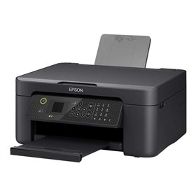 Impressora multifuncional Epson Workforce WF2910DWF, colorida, com fax duplex, Wi-Fi e velocidade de 33 ppm.