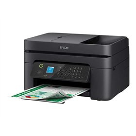 Impressora multifuncional Epson Workforce WF2930DWF, colorida, com fax duplex, Wi-Fi e velocidade de 33 ppm.