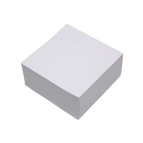 Bloco Colado Ingraf de 500 Notas 100x100mm - Não Adesivo - Cor Branca