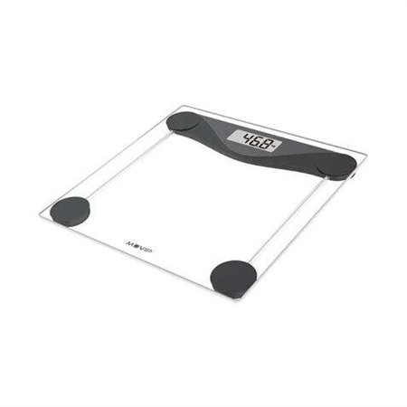 Balança Digital de Banheiro Muvip - Vidro Temperado - Desligamento Automático - Sensores de Alta Precisão - Peso Máx. 180kg