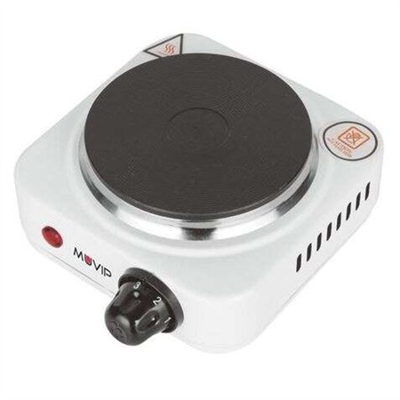 Fogão Elétrico Muvip 1 Placa 500W - 5 Níveis de Potência - Termostato com Sistema de Segurança