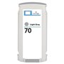 HP 70 Gris Claro Tinteiro Pigmentado - Compatível