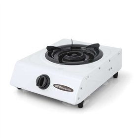 Fogão a Gás Orbegozo FO 1600 Branco - Ignição Piezoelétrica - Queimador Triplo Coroa - Versátil e Prático - Ideal para Piqueniqu