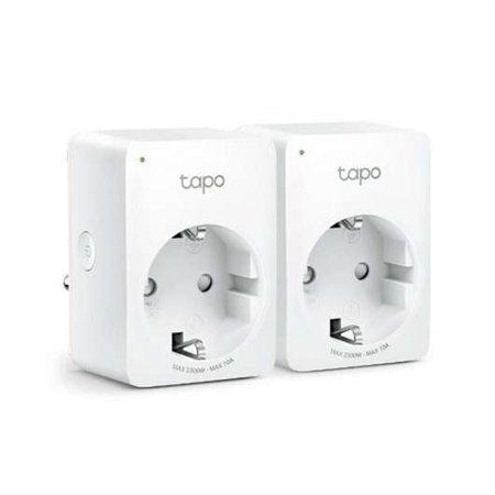 TP-Link Mini Smart Wi-Fi Plug (Pacote com 2) - Controle Remoto - Programável - Modo Ausente
