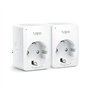 TP-Link Mini Smart Wi-Fi Plug (Pacote com 2) - Controle Remoto - Programável - Modo Ausente