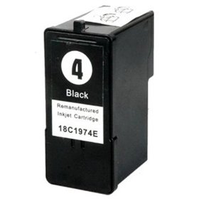 Lexmark 4 Tinteiro Preto - Compatível