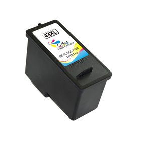 Lexmark 43XL/41 Tinteiro Cores - Compatível