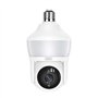 Câmera de segurança Wi-Fi XO 3MP - Detecção de movimento de 0 a 12 m - Visão noturna - Intercomunicador bidirecional - Gravação 
