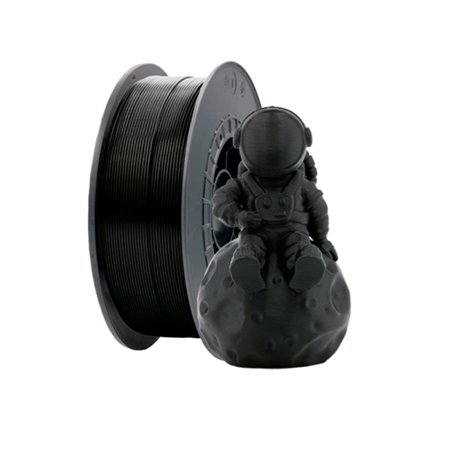 Filamento ASA 3D - Diâmetro 1,75mm - Bobina de 1kg - Cor preta