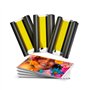 Pacote de tinta genérico Canon KP-108IN e 108 folhas de papel fotográfico, 100x148 mm - Substitui 3115B001