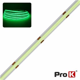 Fita COB 24V 16W/m Verde 10m IP44 PROK