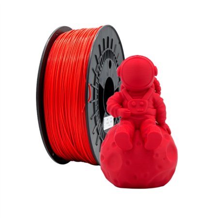 Filamento PLA TOUGH 3D - Diâmetro 1,75 mm - Bobina de 1 kg - Cor vermelha