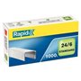 Agrafos 24/6 Rapid (2/20 Folhas) Cx1000un